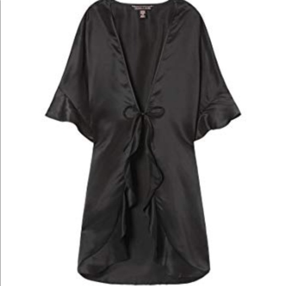 Victoria's Secret Other - *366 NWT Victoria's Secret Kimono Robe w/ Ruffle